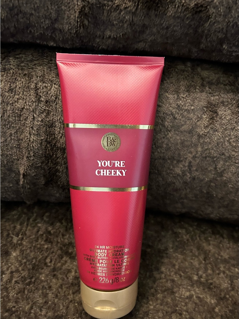 Bath & Body Works You’re Cheeky Body Cream - Pink with Gold Accents